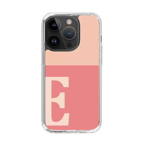 Slim Protection Case［ Original - initial two tone - E pink ］