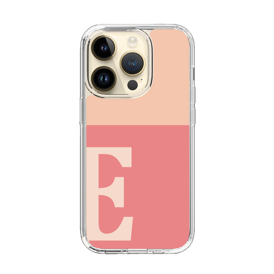 Slim Protection Case［ Original - initial two tone - E pink ］