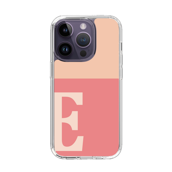Slim Protection Case［ Original - initial two tone - E pink ］