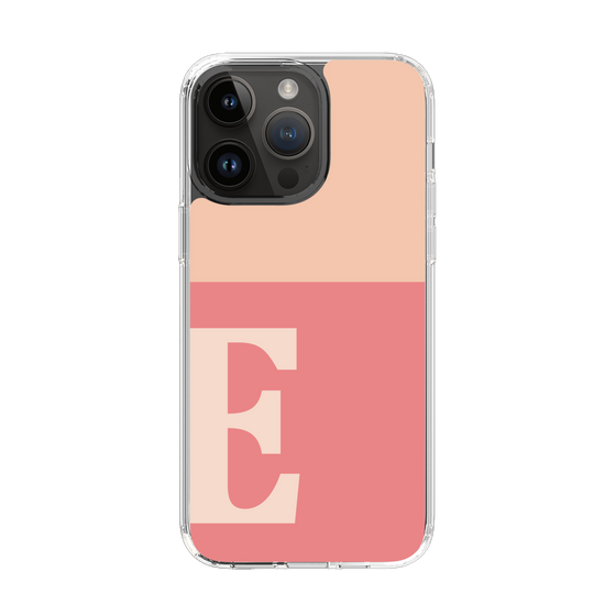 Slim Protection Case［ Original - initial two tone - E pink ］
