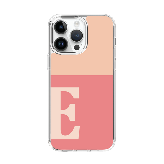 Slim Protection Case［ Original - initial two tone - E pink ］