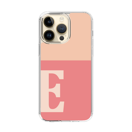 Slim Protection Case［ Original - initial two tone - E pink ］