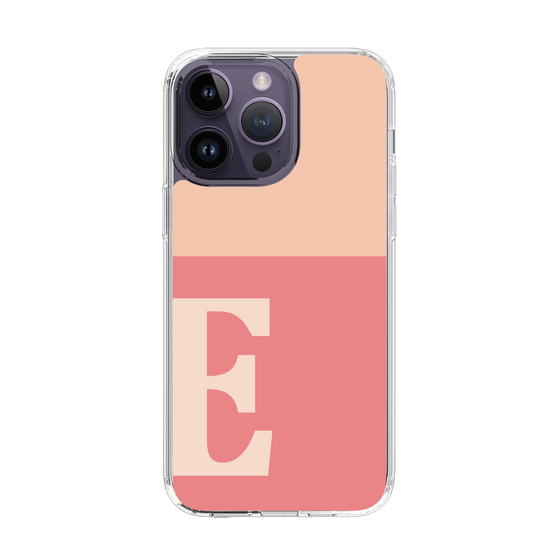 Slim Protection Case［ Original - initial two tone - E pink ］