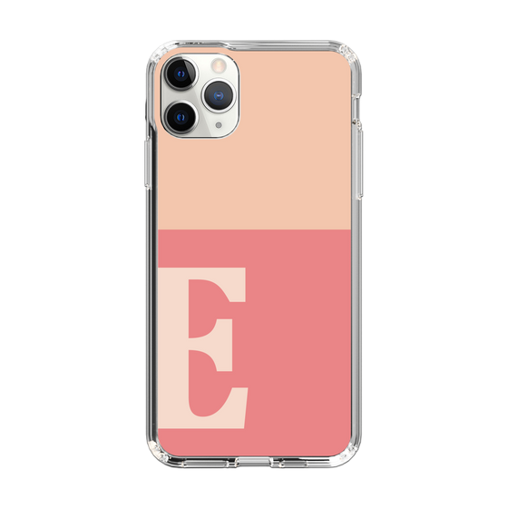 Slim Protection Case［ Original - initial two tone - E pink ］