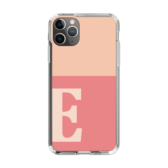 Slim Protection Case［ Original - initial two tone - E pink ］
