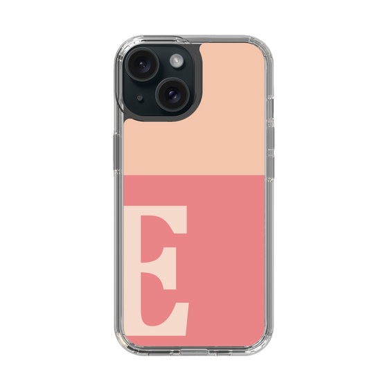 Slim Protection Case［ Original - initial two tone - E pink ］