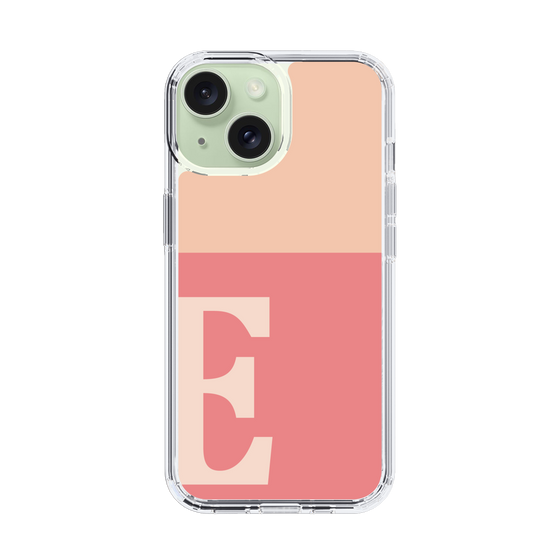Slim Protection Case［ Original - initial two tone - E pink ］