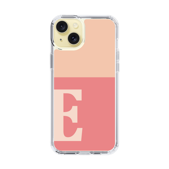Slim Protection Case［ Original - initial two tone - E pink ］
