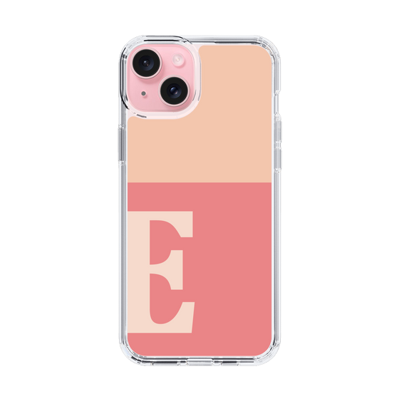 Slim Protection Case［ Original - initial two tone - E pink ］
