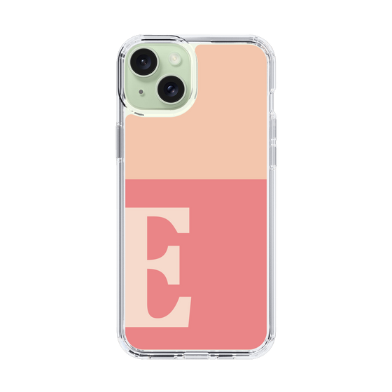Slim Protection Case［ Original - initial two tone - E pink ］