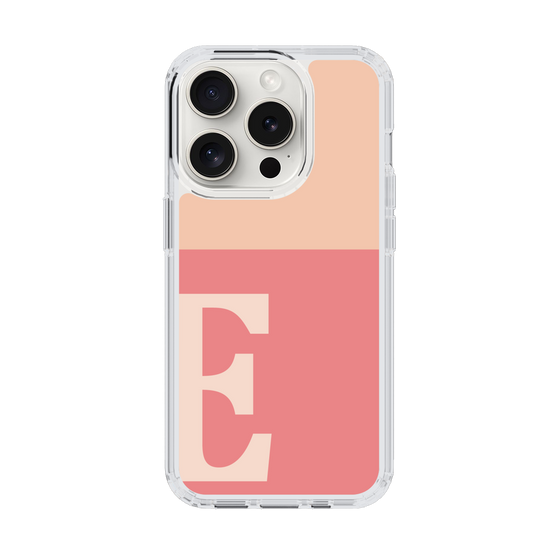 Slim Protection Case［ Original - initial two tone - E pink ］
