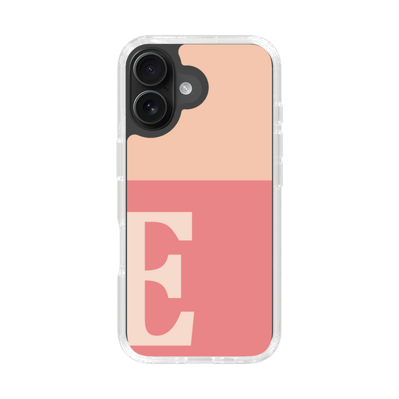 Slim Protection Case［ オリジナル - initial two tone - E pink ］