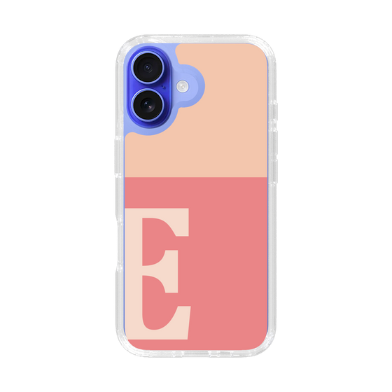 Slim Protection Case［ オリジナル - initial two tone - E pink ］