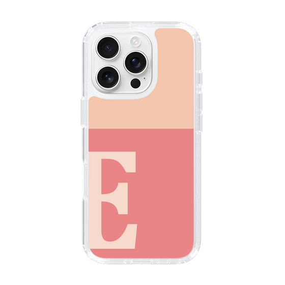 Slim Protection Case［ オリジナル - initial two tone - E pink ］