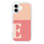 Slim Protection Case［ オリジナル - initial two tone - E pink ］