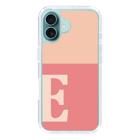 Slim Protection Case［ オリジナル - initial two tone - E pink ］