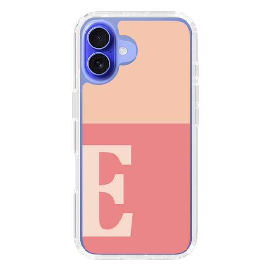 Slim Protection Case［ オリジナル - initial two tone - E pink ］
