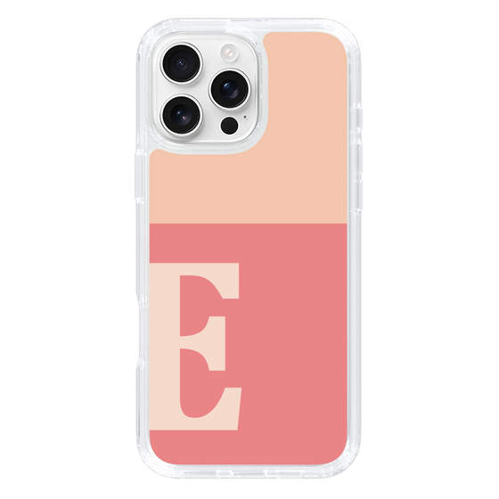 Slim Protection Case［ オリジナル - initial two tone - E pink ］