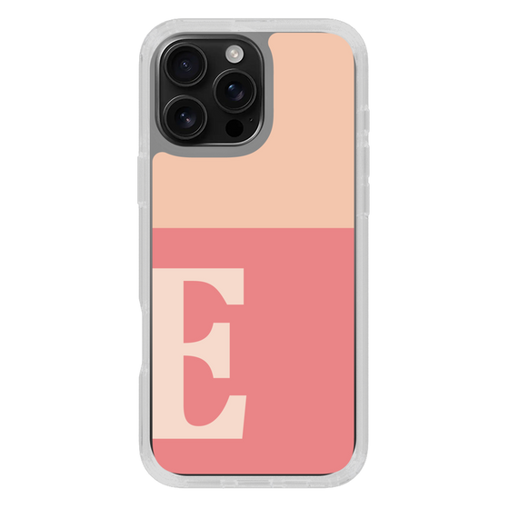 Slim Protection Case［ オリジナル - initial two tone - E pink ］