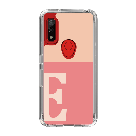 Slim Protection Case［ Original - initial two tone - E pink ］