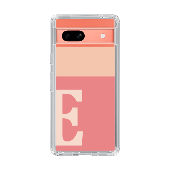Slim Protection Case［ Original - initial two tone - E pink ］