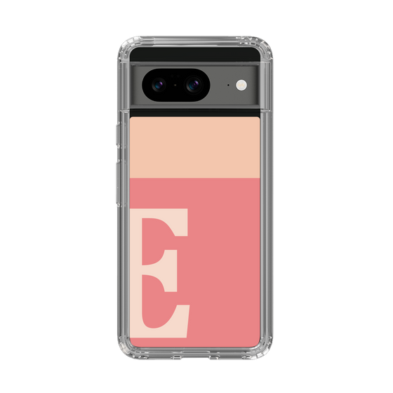 Slim Protection Case［ Original - initial two tone - E pink ］