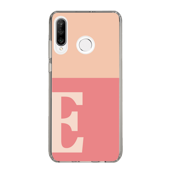Slim Protection Case［ Original - initial two tone - E pink ］