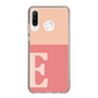 Slim Protection Case［ Original - initial two tone - E pink ］