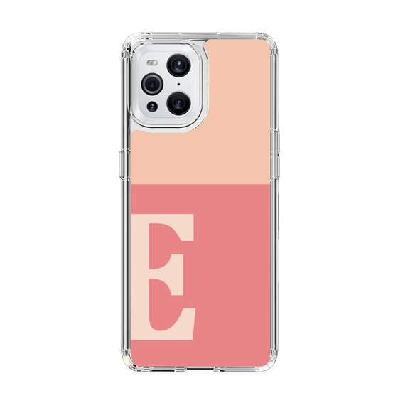 Slim Protection Case［ Original - initial two tone - E pink ］