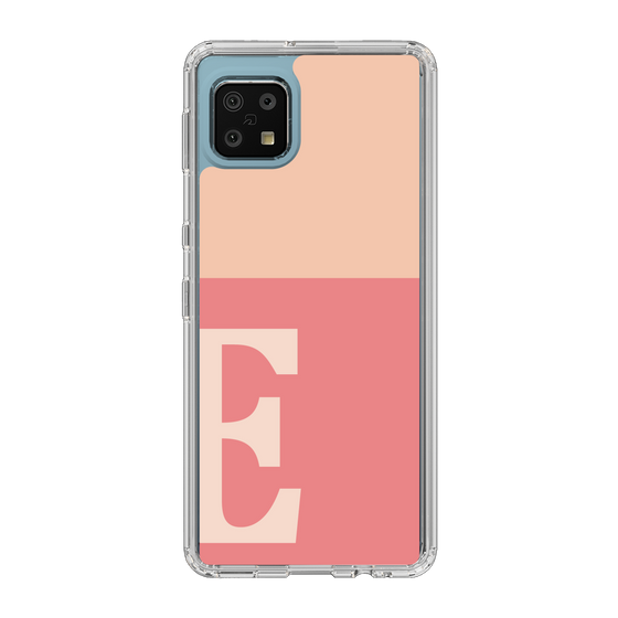 Slim Protection Case［ Original - initial two tone - E pink ］