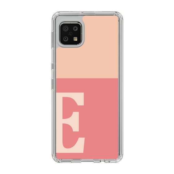 Slim Protection Case［ Original - initial two tone - E pink ］