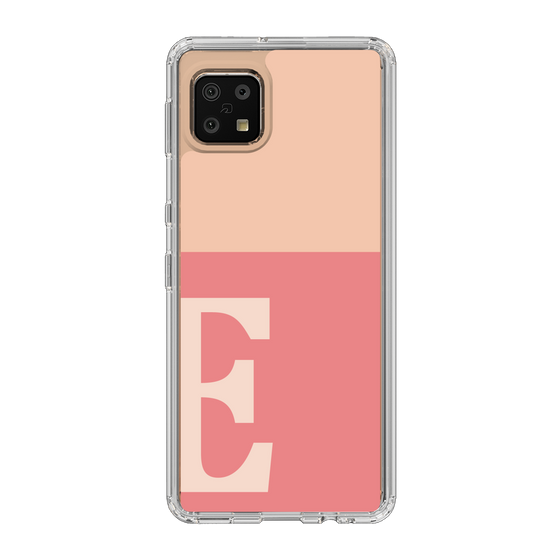 Slim Protection Case［ Original - initial two tone - E pink ］