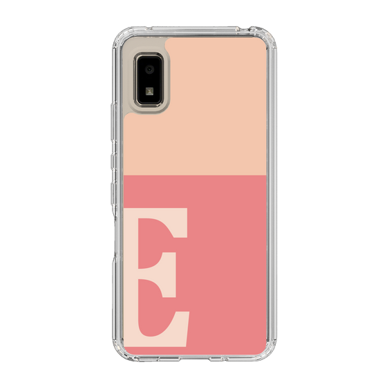 Slim Protection Case［ Original - initial two tone - E pink ］