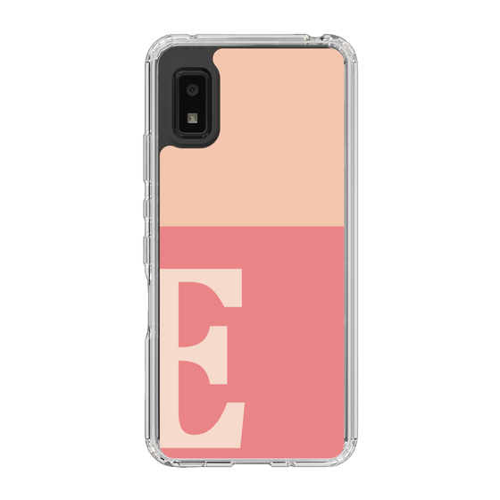 Slim Protection Case［ Original - initial two tone - E pink ］