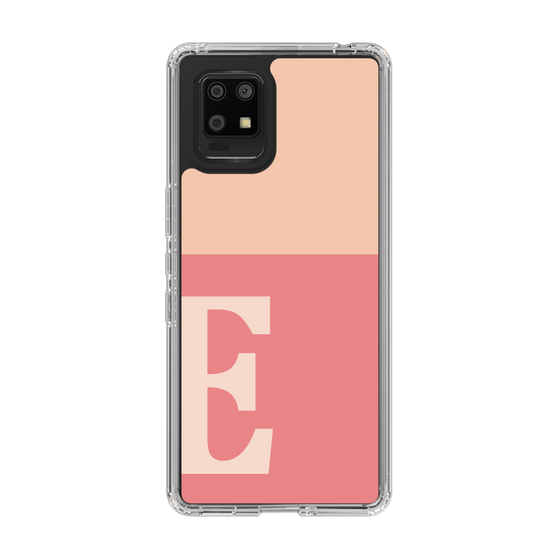 Slim Protection Case［ Original - initial two tone - E pink ］