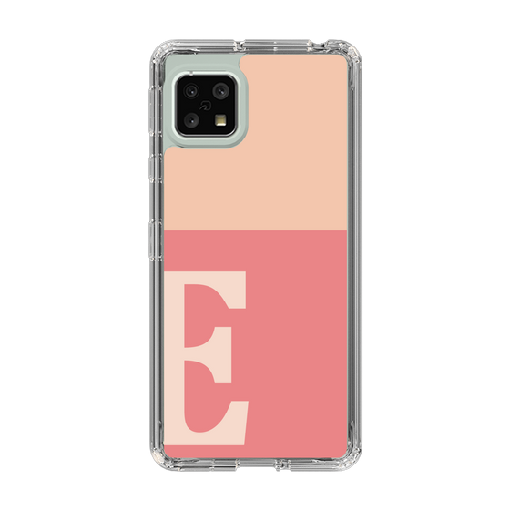 Slim Protection Case［ Original - initial two tone - E pink ］