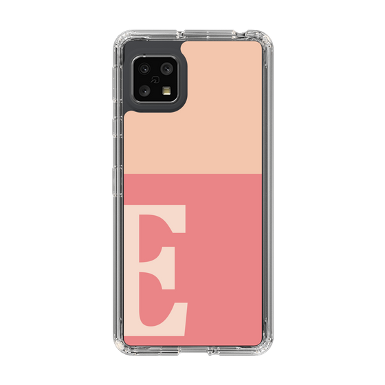 Slim Protection Case［ Original - initial two tone - E pink ］