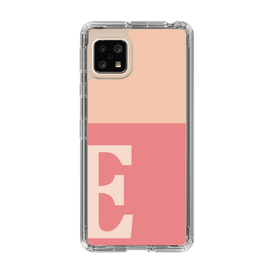 Slim Protection Case［ Original - initial two tone - E pink ］
