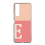 Slim Protection Case［ Original - initial two tone - E pink ］