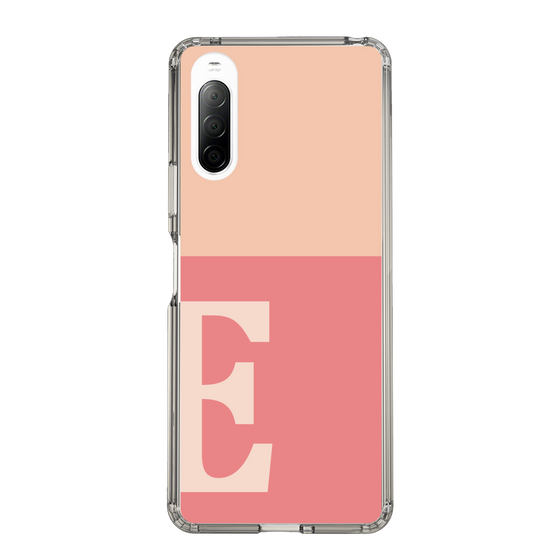 Slim Protection Case［ Original - initial two tone - E pink ］