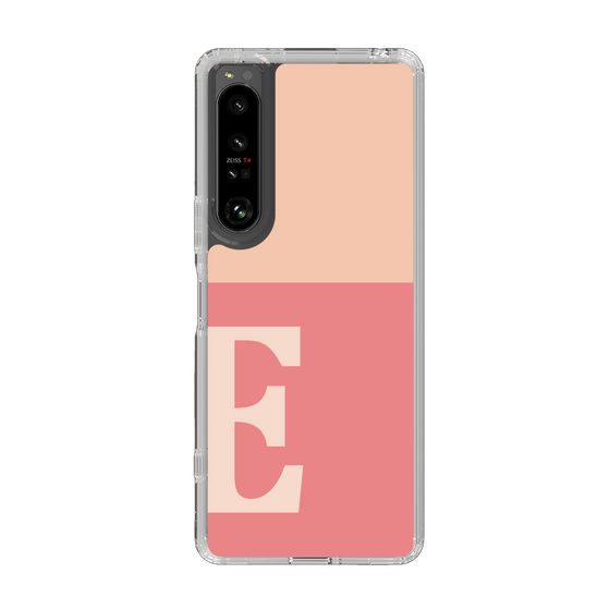 Slim Protection Case［ Original - initial two tone - E pink ］