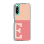 Slim Protection Case［ Original - initial two tone - E pink ］