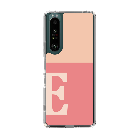 Slim Protection Case［ Original - initial two tone - E pink ］