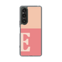 Slim Protection Case［ Original - initial two tone - E pink ］