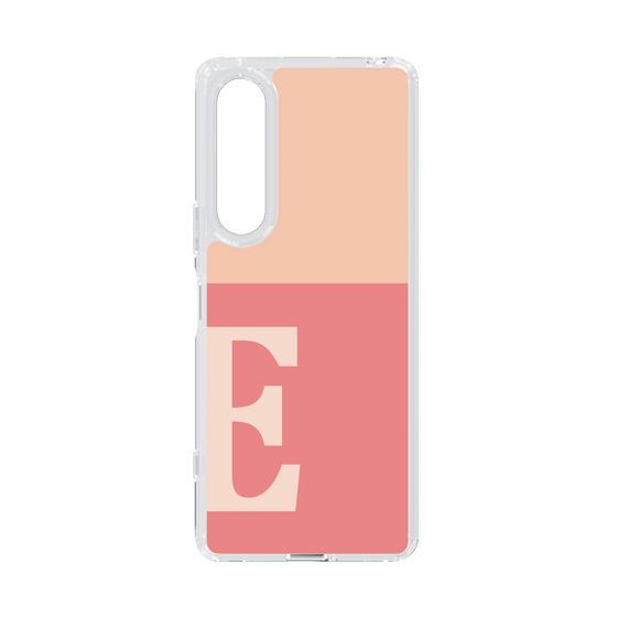 Slim Protection Case［ Original - initial two tone - E pink ］