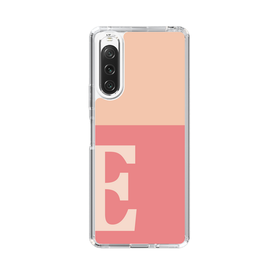 Slim Protection Case［ Original - initial two tone - E pink ］