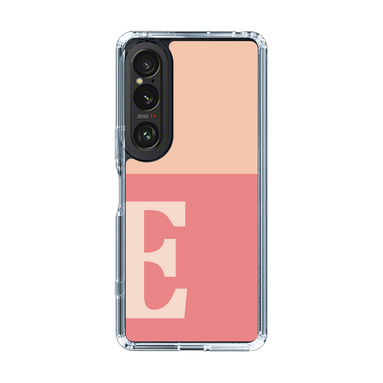 Slim Protection Case［ Original - initial two tone - E pink ］