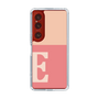 Slim Protection Case［ Original - initial two tone - E pink ］