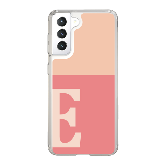 Slim Protection Case［ Original - initial two tone - E pink ］
