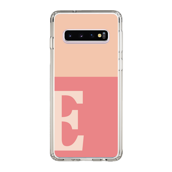 Slim Protection Case［ Original - initial two tone - E pink ］